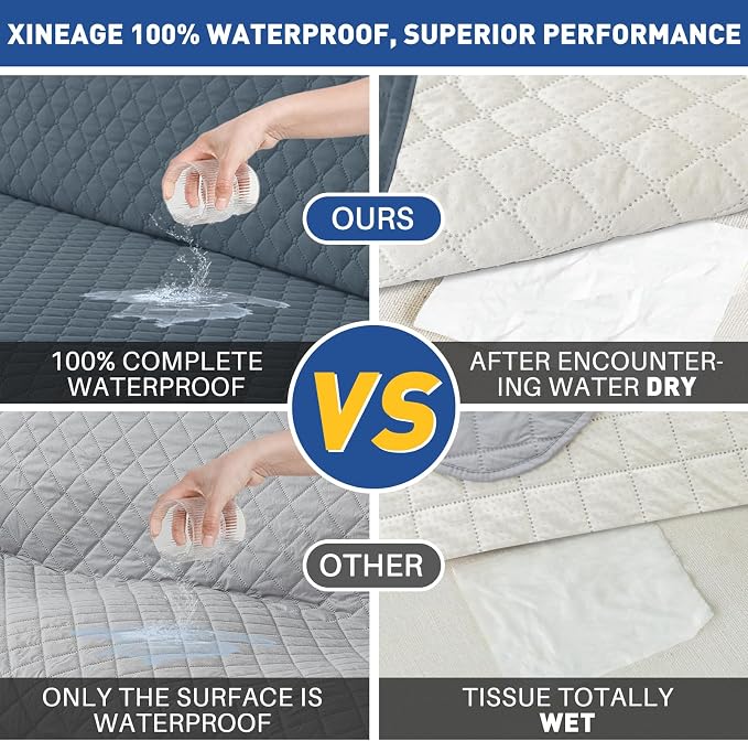 XINEAGE Waterproof XL-Sofa Sofa Cover Couch Covers - Image 4