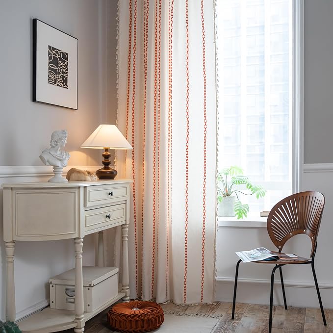 Sutuo Home Boho Curtains 84 inches - Image 2