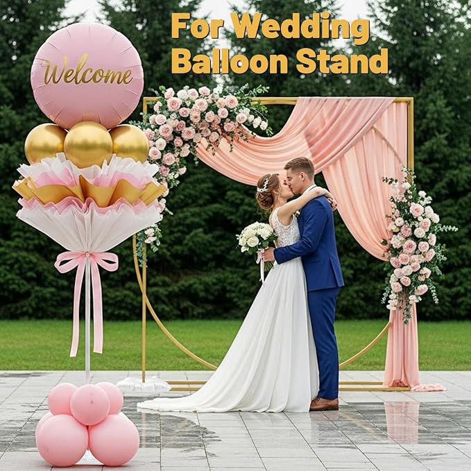 2 Pack Water Weight Bags for Balloon Column Stand and Balloon Arch | Upgraded - Image 8