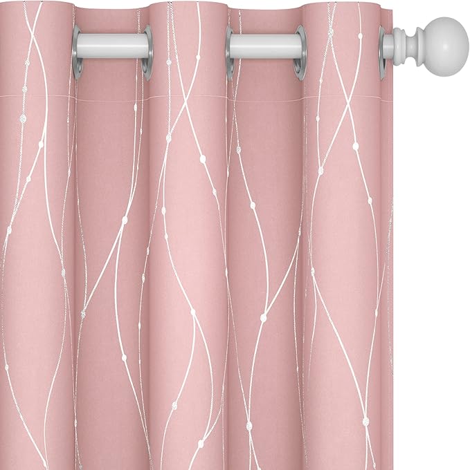 Deconovo Living Room Curtains 72 Inches Long, Thermal Insulated, Room Darkening by Unknown