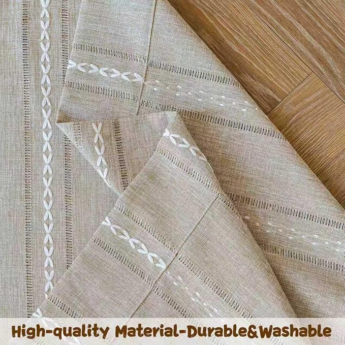 Sutuo Home Boho Curtains for Bedroom Living Room Patio 108 Inches Long - Image 6