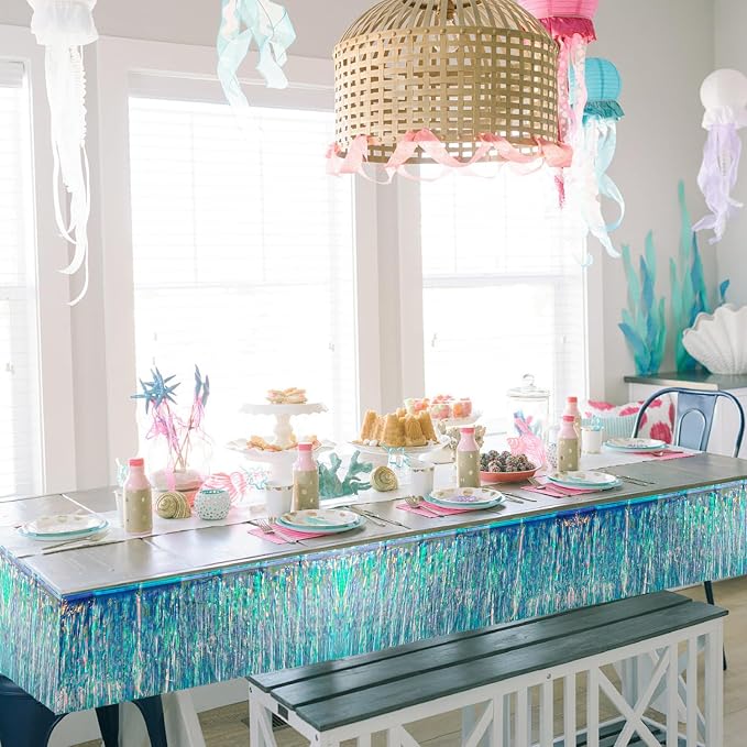 Iridescent Tinsel Garland 48FT - Image 4