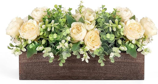 Dahey Artificial Flowers Farmhouse Centerpieces by Dahey