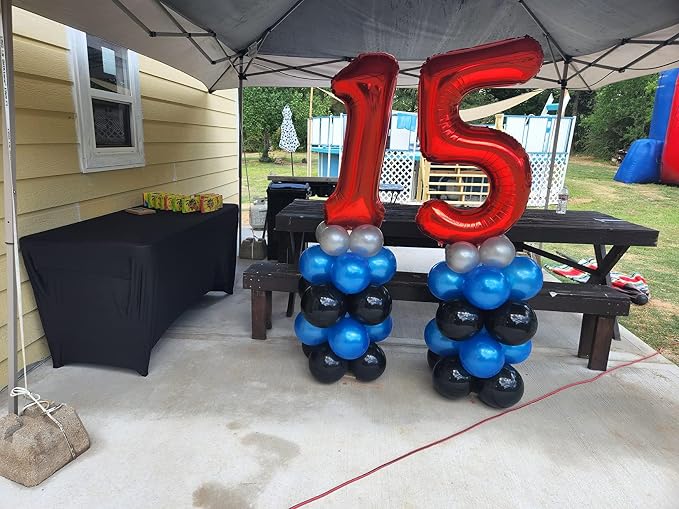 23 Balloon Numbers 40Inch for 12 23th Year Old Birthday Decorations, Inflation - Image 4