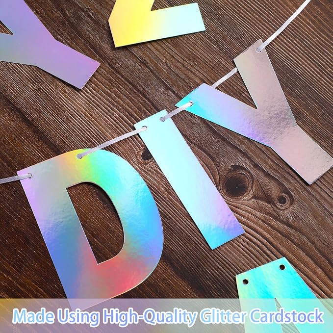 TaoBary 112 Pcs DIY Letter Kit Glitter Customizable Banner Letters Include 107 - Image 6