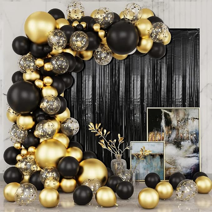 Crosize 8 Pack 3.3 x 9.9 ft Foil Fringe Streamer Backdrop, - Image 2