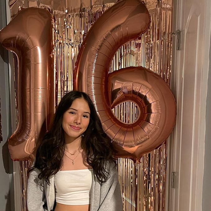 Coffee Brown Number 0 Balloon 40 Inch - Image 9