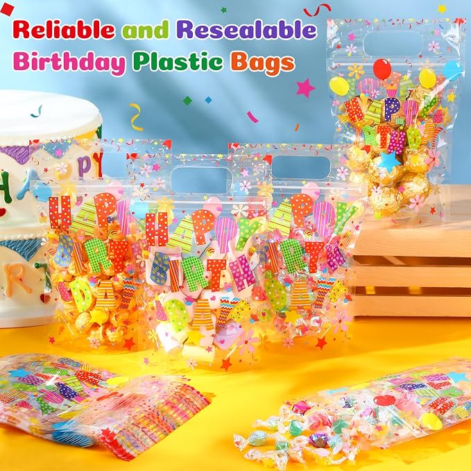 50 Pcs Back to School Birthday Bags, Birthday Bags - Image 4