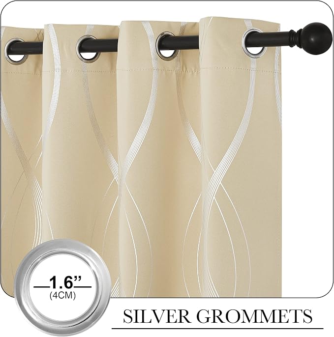 NICETOWN Extra Long Blackout Curtains - Image 3
