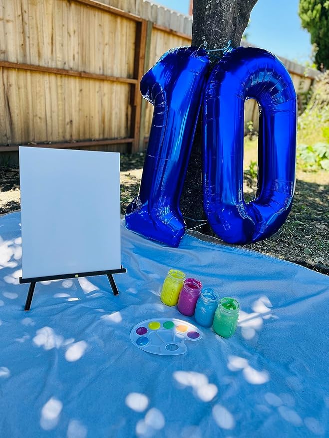 Number Balloons 0 Balloon 40 inch Blue - Image 2