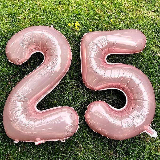 40 Inch Pink Number 8 Foil Balloon - Image 7