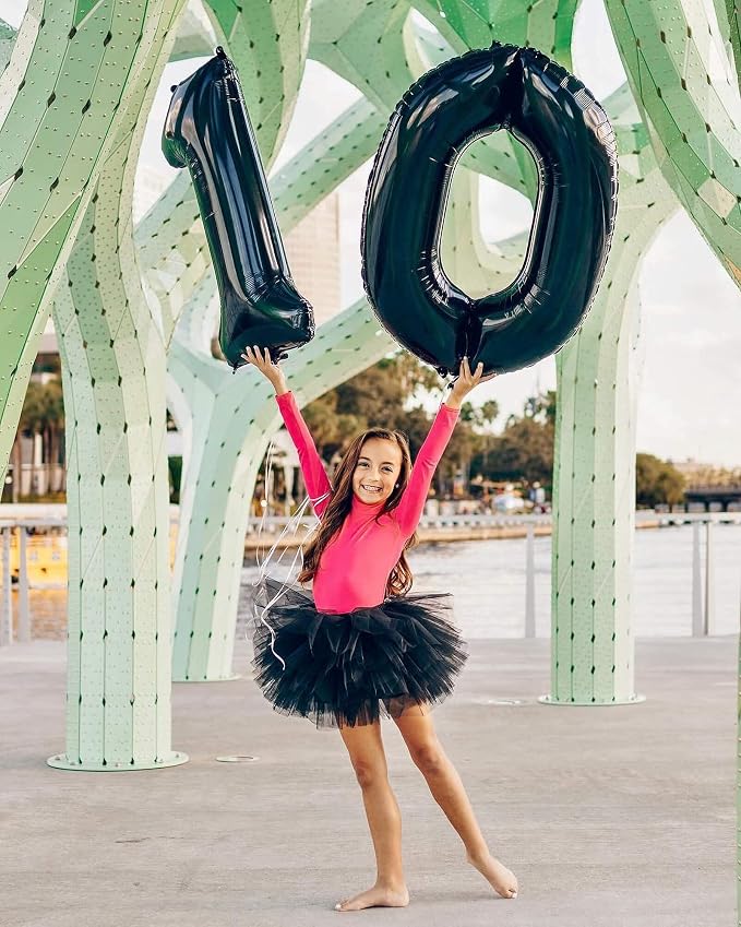 40 Inch Black Number 1 Balloons Helium Giant Black 1 Balloons - Image 4