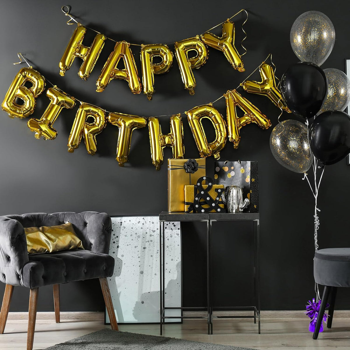 6 Pack Purple Balloon Weights Metallic Holder Anchors Balloon Holder Weights for for Birthday 2025 Graduation Party Christmas Wedding Celebration Decoration (Purple)