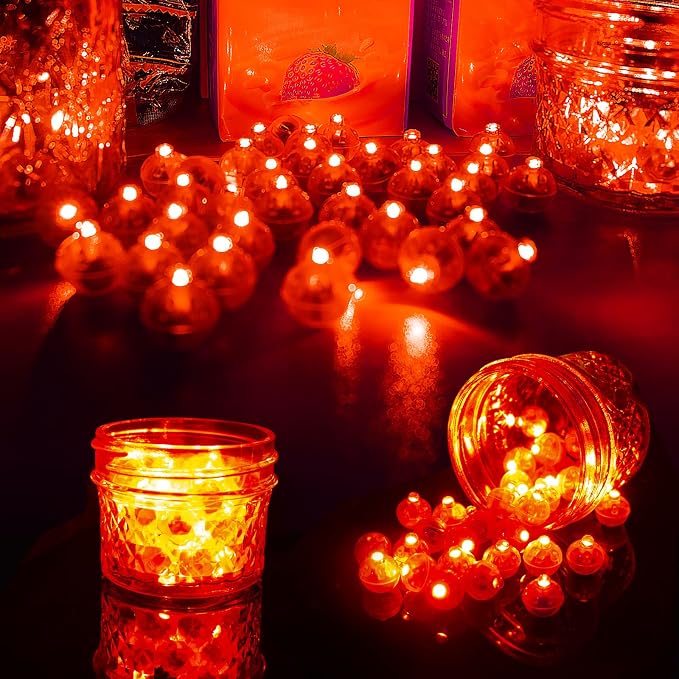 Aogist 200Pcs Red Balloon Lights - Image 5