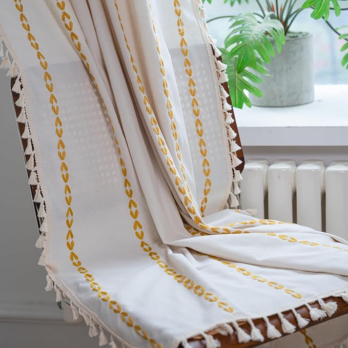 Sutuo Home Boho Curtains 72 inches - Image 3