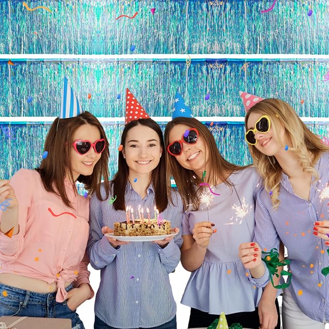 Iridescent Tinsel Garland 48FT - Image 9