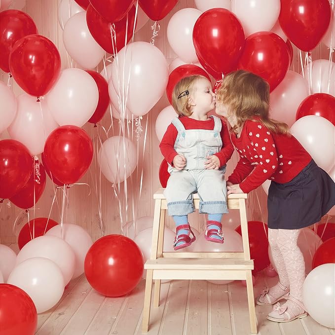 FOTIOMRG Red Balloons, 50 Pack - Image 3