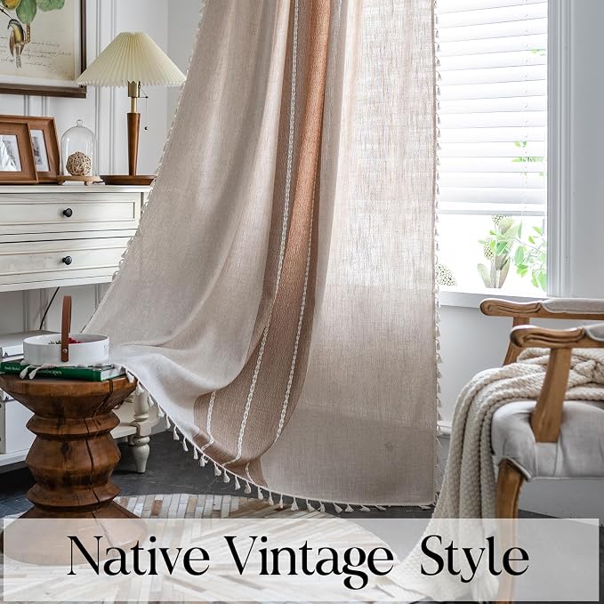 Sutuo Home Boho Curtains 72 inch - Image 6