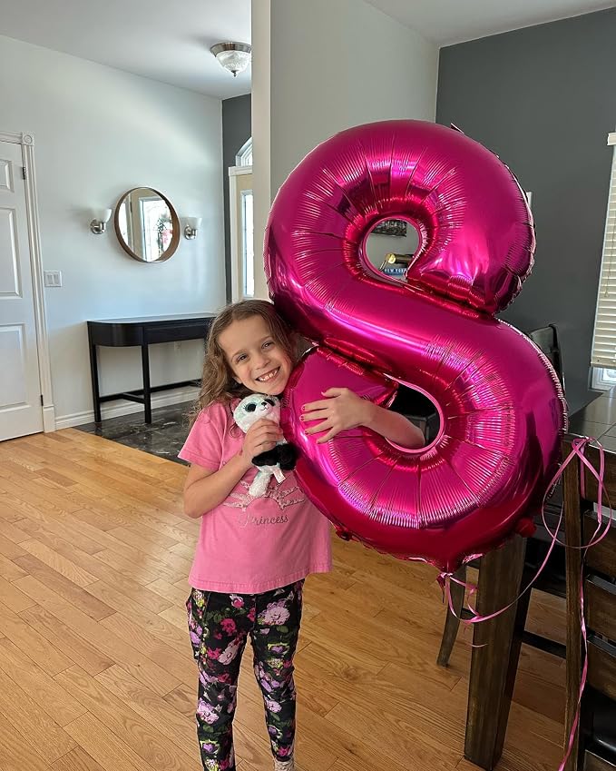 Hot Pink 15 Balloon - Image 3