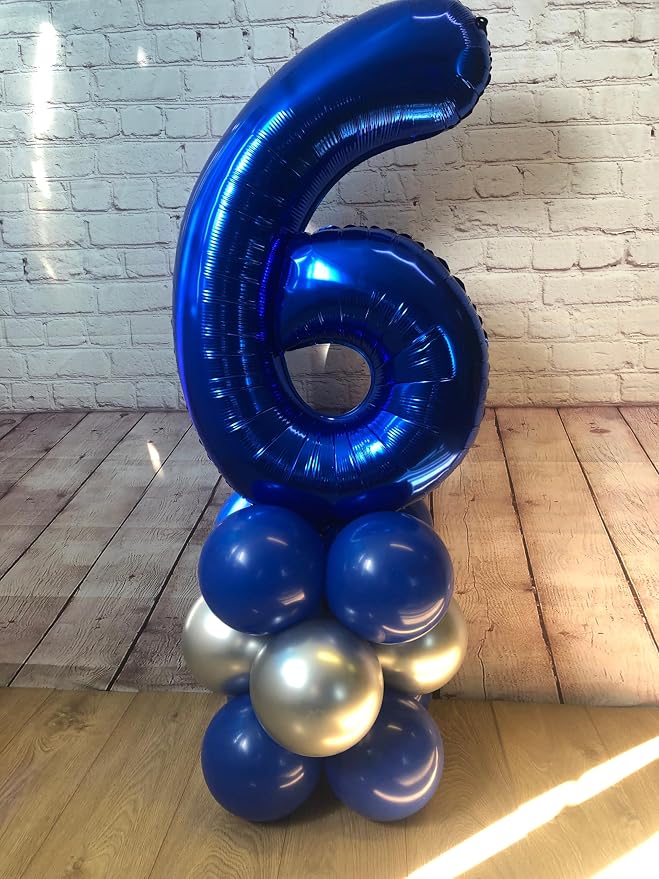 Night Blue Number 3 Balloon 40 Inch - Image 7