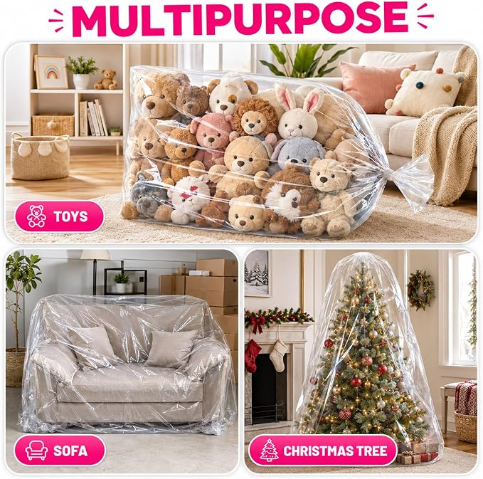 Large Balloon Bags for Transport, Christmas Tree Disposal and Storage Bag - Image 6