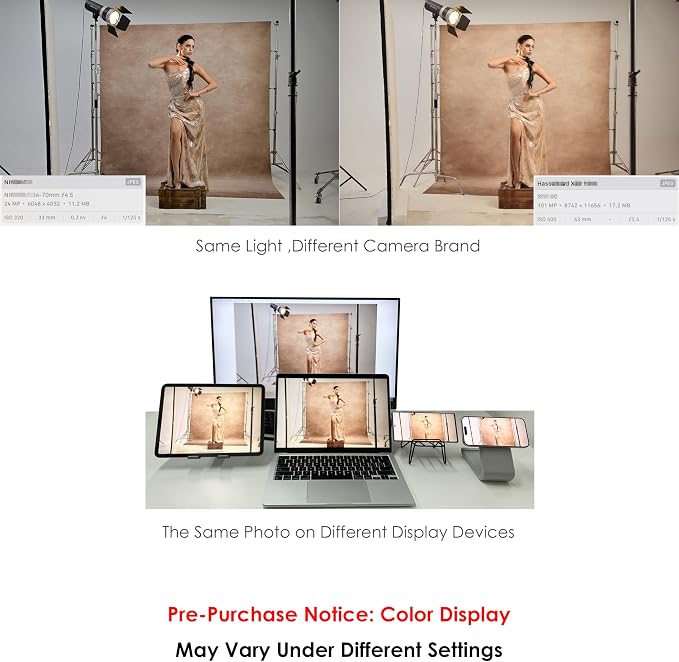 UrcTepics 8x12ft Beige Abstract Textured Professional Photography Backdrop - Image 5