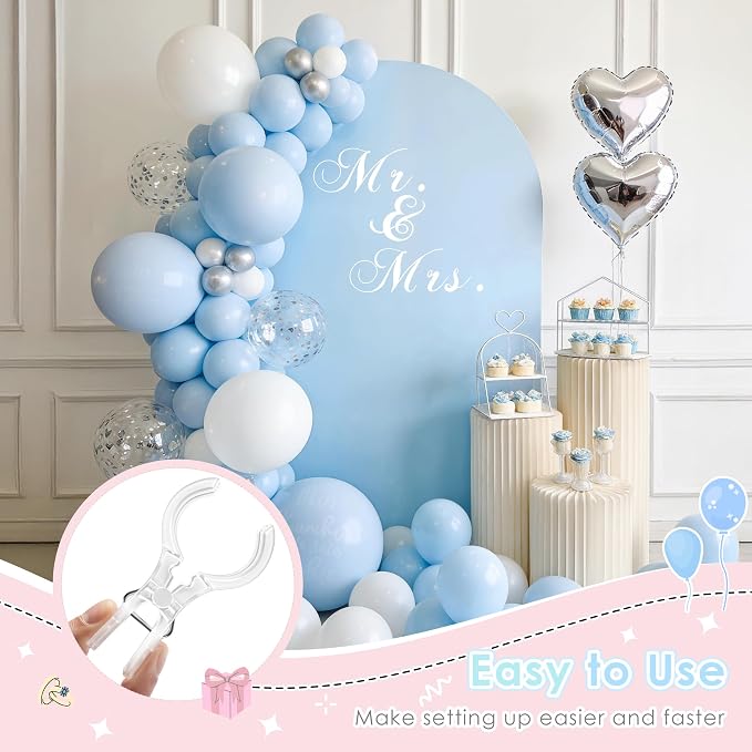 RELBRO Spring Clamps with Long Balloons Set, 3.5 Inch, 100 Long 260 Balloons - Image 4