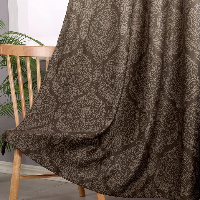 DWCN Ombre Blackout Curtains for Living Room - Image 3