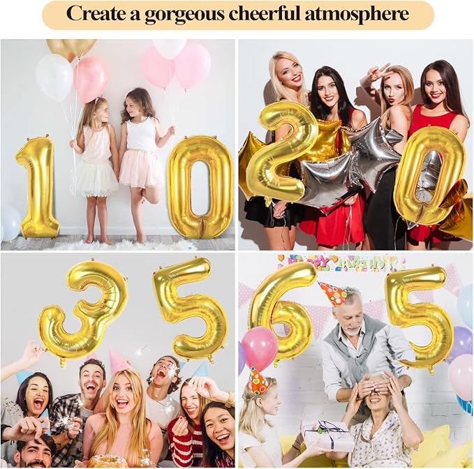 40 Balloons for 40th Birthday Party Decorations - Image 7