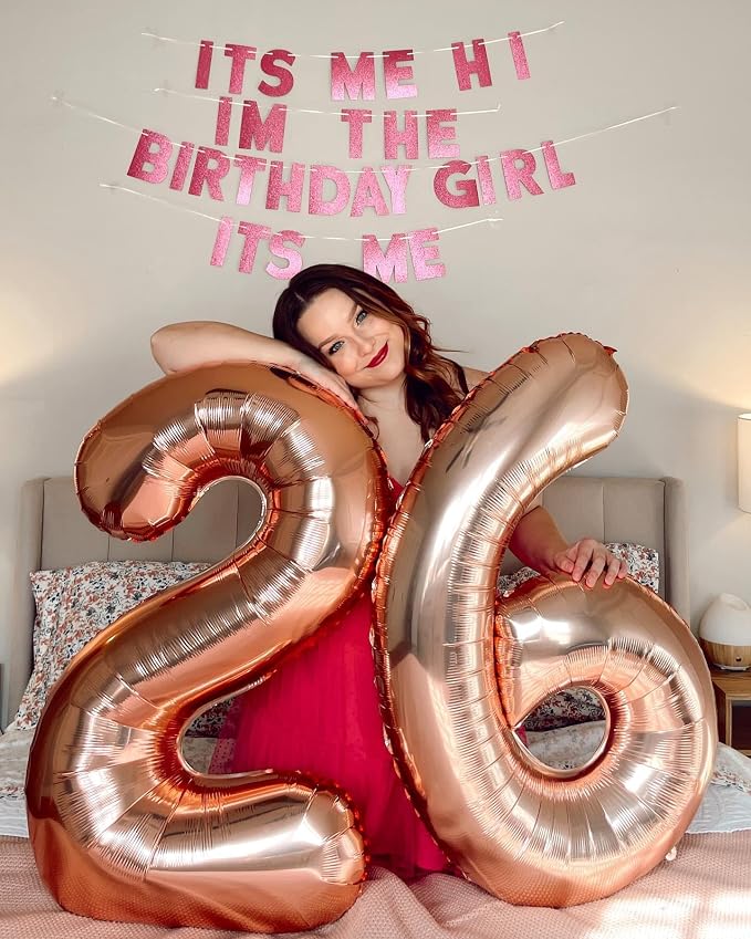 Rose Gold Number 8 Balloon 40 Inch - Image 7