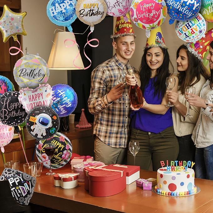 25Pcs Happy Birthday Balloon - Image 6