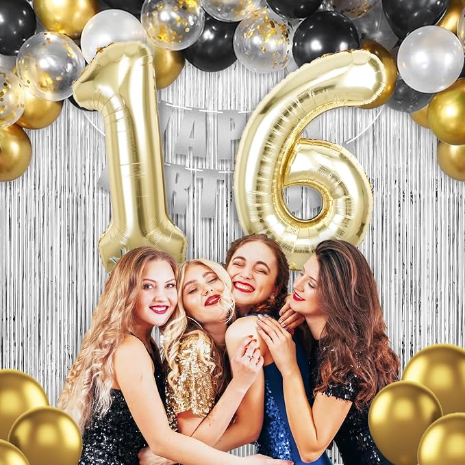 Champagne Gold Number 59 95 Balloon - Image 6