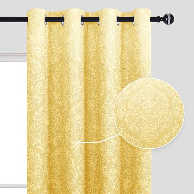 DWCN Fall Ombre Blackout Curtains - Image 2