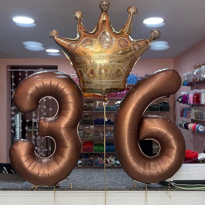 Brown 6 Balloon - Image 3