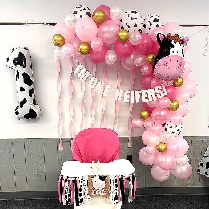 40 Inch Number 9 Balloons for Boys, Cow Print Giant 9th Birthday Party Number - Image 6