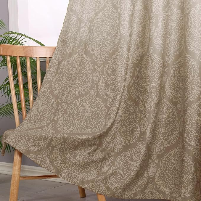 DWCN Ombre Short Curtains for Kitchen - Image 3