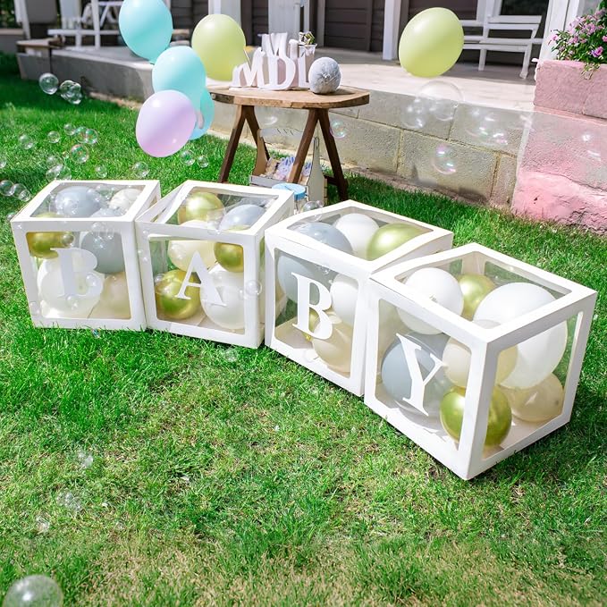 uxcell 6 Pcs Party Balloon Boxes, Transparent Balloon Boxes - Image 7