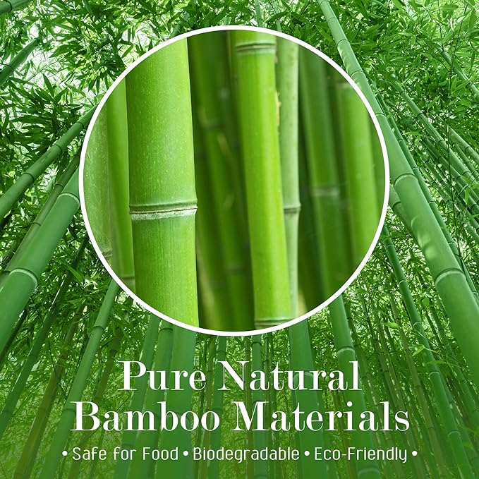 Minisland Ivory White Pearl Bamboo Cocktail Picks, Decorative Toothpicks | 4.7 - Image 8