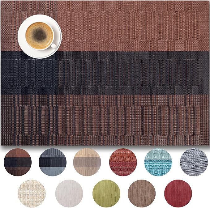Placemats Set of 6 by Unknown