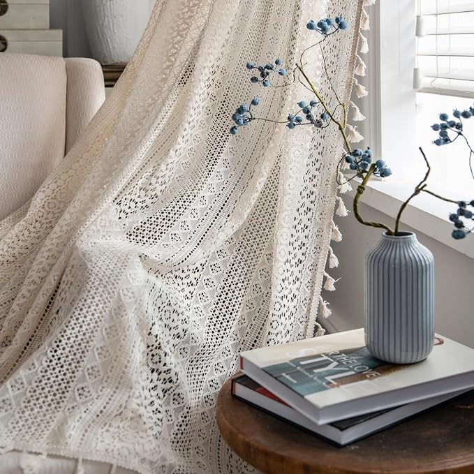 Sutuo Home Boho Curtains 120 inches - Image 5