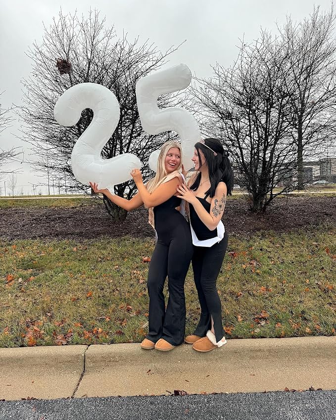 White 50 Balloon - Image 8