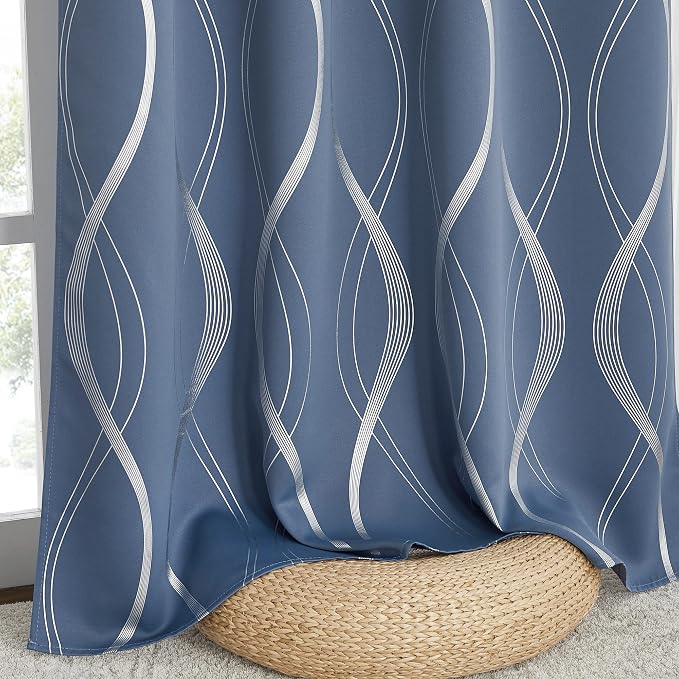 NICETOWN Bedroom Blackout Curtains Panels - Image 7