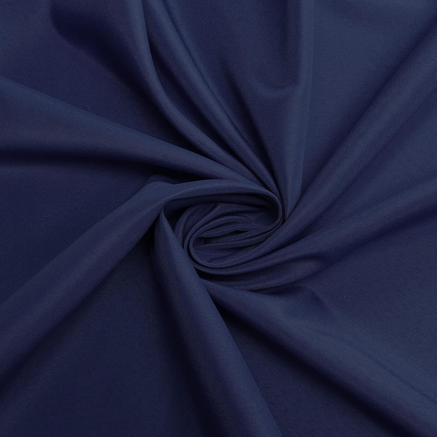 sancua Round Tablecloth - 80 Inch - Water Resistant Spill Proof Washable Polyester Table Cloth Decorative Fabric Table Cover for Dining Tables, Buffet Parties and Camping, Navy