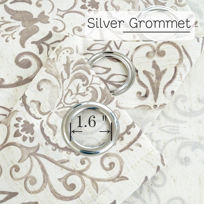 Short Linen Curtains 45 inch Length - Image 3