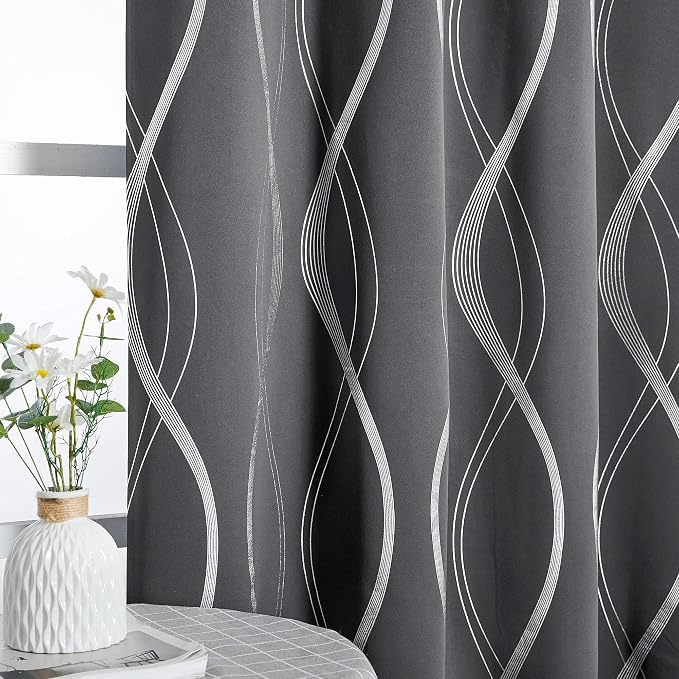 NICETOWN Blackout Short Curtains Panels by NICETOWN