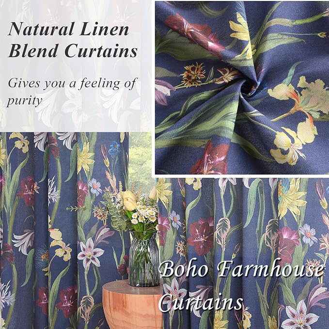 Schweek Boho Curtains 2 Panels 96 Inches Long - Image 5