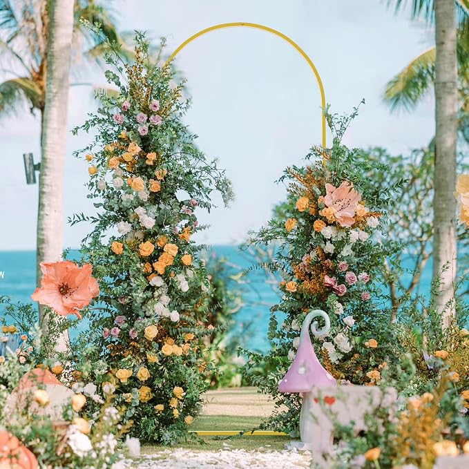 6FT Arch Backdrop Stand and Cover Set, Arch Stand - Image 3