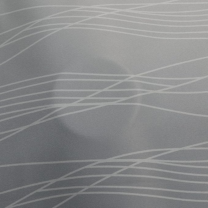 Grey and Greyish White Gradient Blackout Curtains 102 Inches Long - Image 8