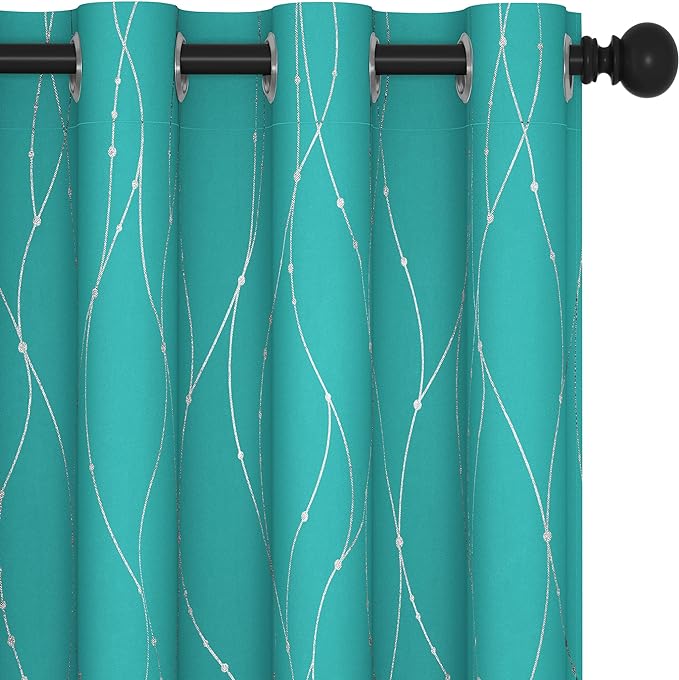 Deconovo Living Room Curtains 84 Inches Long, Thermal Insulated, Room Darkening by Unknown