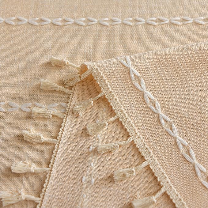 Sutuo Home Champagne Boho Curtains - Image 7